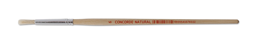 Štětec CONCORDE Natural kulatý č. 6