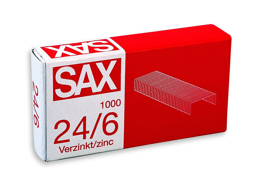 Sešívací spony SAX 24/6 1000ks
