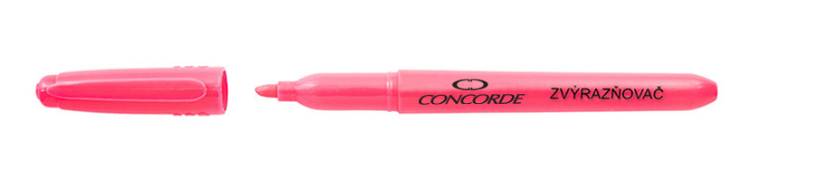 Zvýrazňovač CONCORDE, růžový