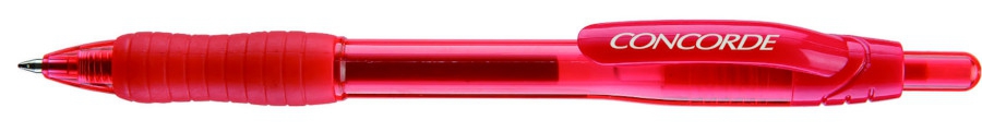 Gelové pero CONCORDE Panama, červená náplň