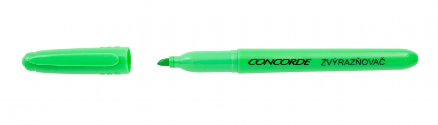 Zvýrazňovač CONCORDE, zelený
